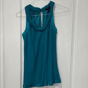 Banana Republic Teal Sleeveless Blouse NWT